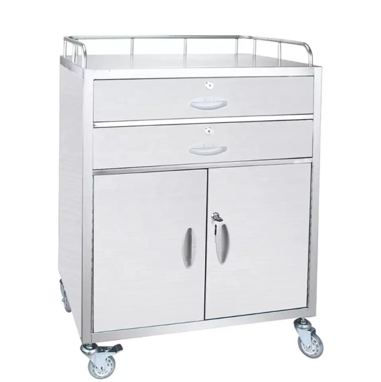 Hospital Drug Dispensing Trolley: Medical Supply Management