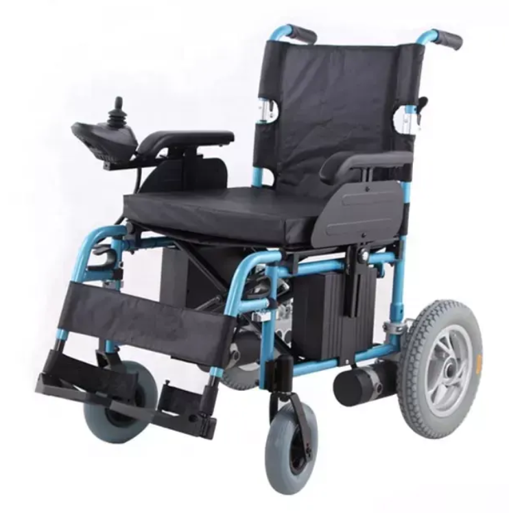 Power Motor Folding Electric Wheelchair for Disabled Man