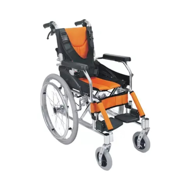 Rehabilitation Manual Aluminum Wheelchair for Children – MAIKONG CO.LTD