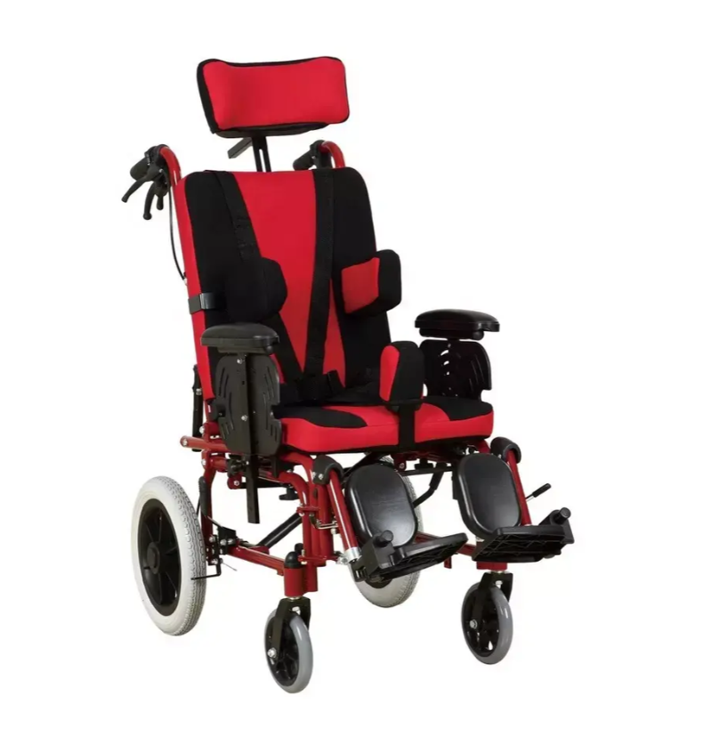 Child Foldable Reclining Cerebral Palsy Manual Wheelchair