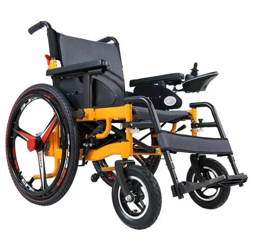 Handicapped Foldable 500W Motor Electric Wheelchair