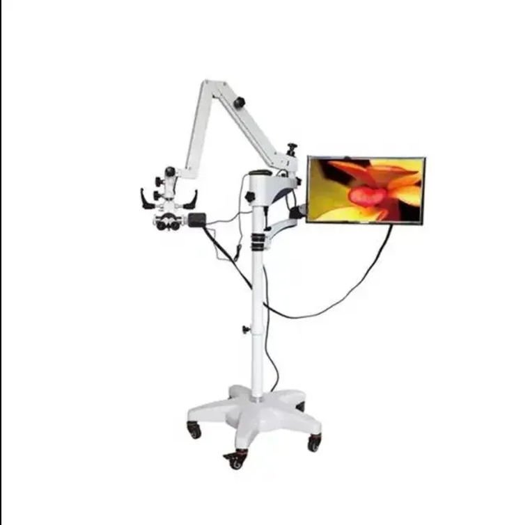 Portable Binocular LED Surgical Microscope by MAIKONG