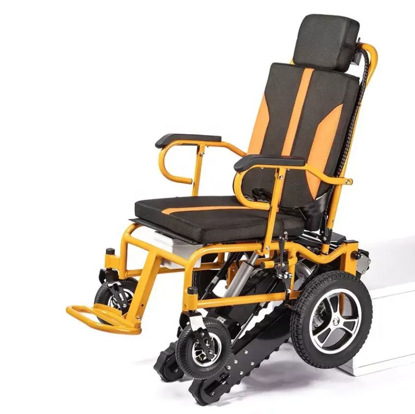 Portable Stair Climbing Power Electric Wheelchair Disabled