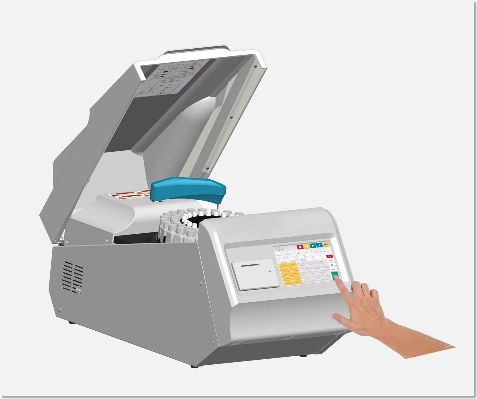 Auto Chemistry Analyzer with Touch Screen Clinical Analysis Instrument