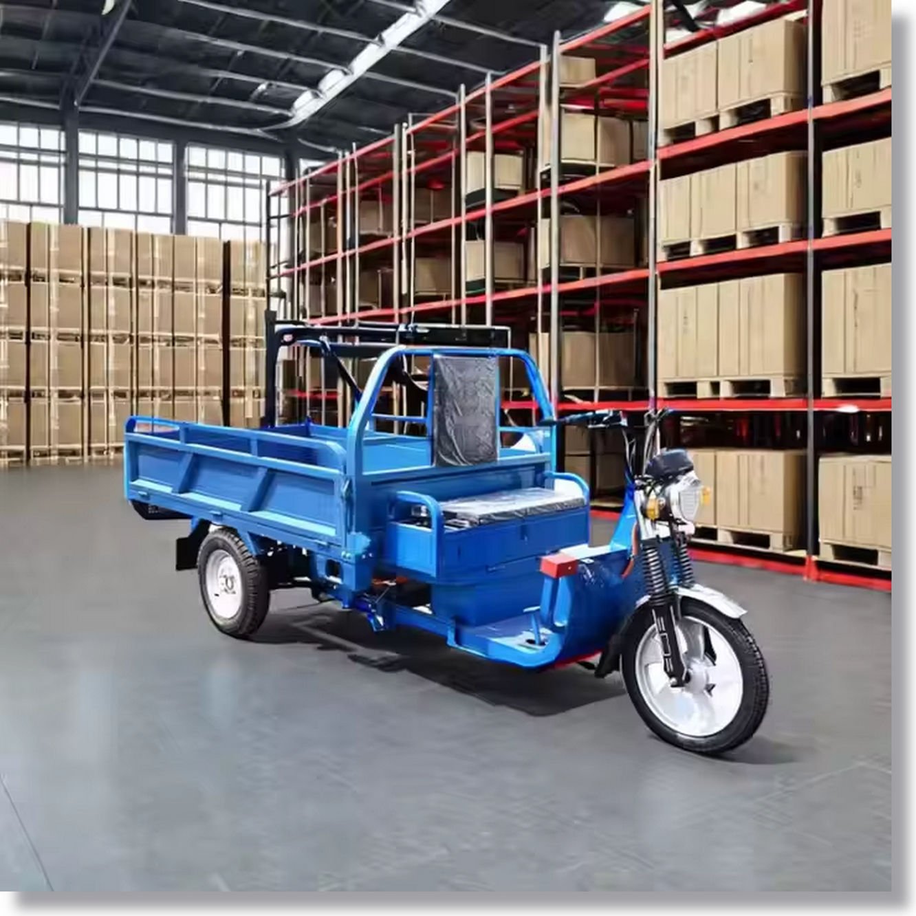 70-80km 1200W Electric Cargo Tricycle Truck: Simple and Reliable Transport Solution