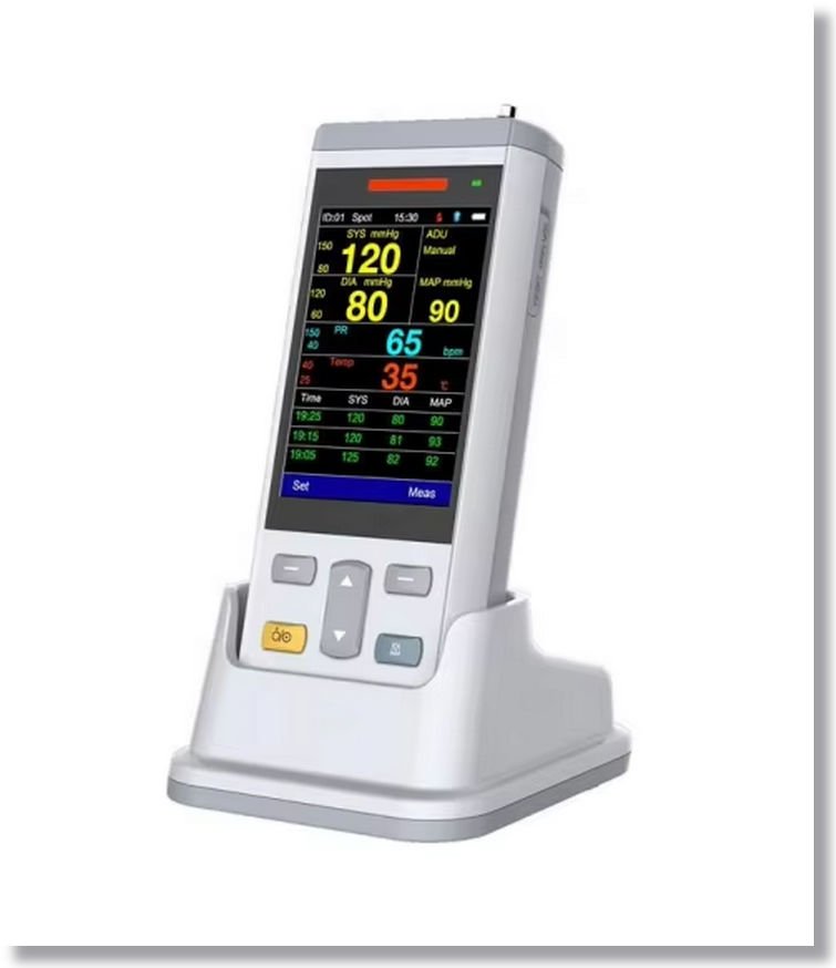 Smart Automatic Home Hospital Use Medical Sphygmomanometer Portable Machine Vital Signs Monitor